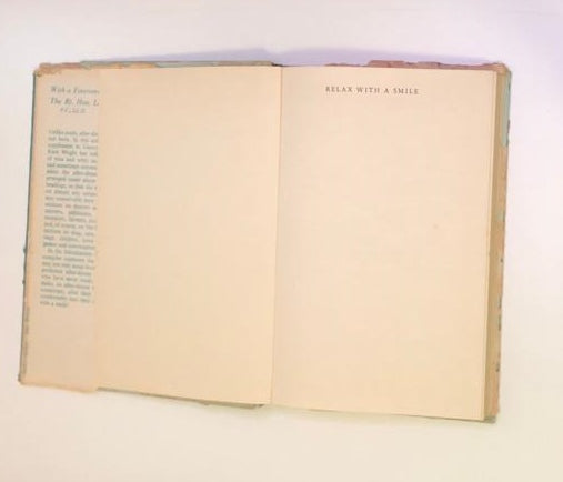 Relax with a smile: An anthology for after-dinner speakers compiled by C. Kent Wright (First edition)