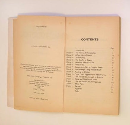 An introduction to macrobiotics - Oliver Cowmeadow