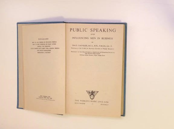 Public speaking & influencing men in business - Dale Carnegie