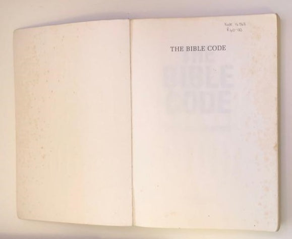 The Bible code - Michael Drosnin