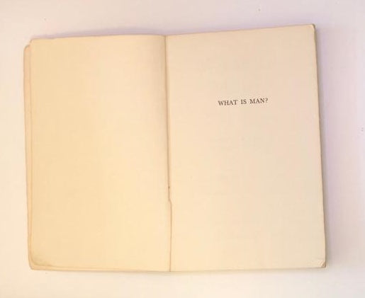 What is man? - Wholfhart Pannenberg
