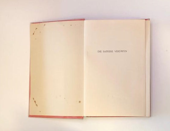 Die saffiere verdwyn- J. van Elders (First edition)