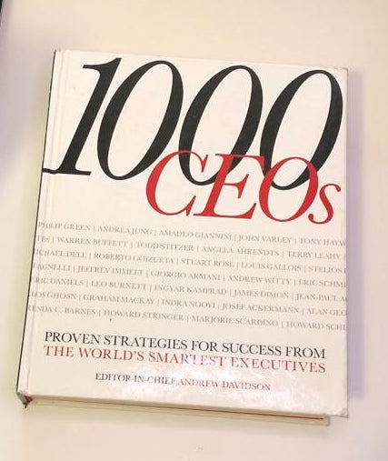 1000 CEOs - Andrew Davidson, Editor in Chief (First American edition)