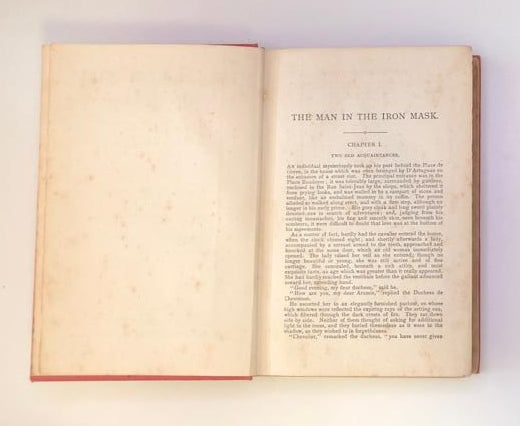 The man in the iron mask - Alexandre Dumas (Rare)