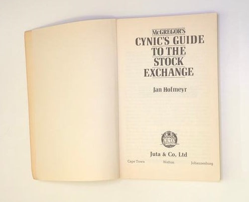 McGregor's cynic's guide to the stock exchange - Jan Hofmeyr