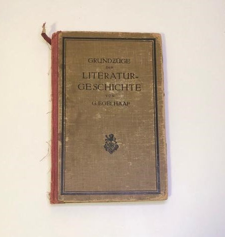 Grundzüge der literatur-geschichte - G.Egelhaar