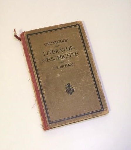 Grundzüge der literatur-geschichte - G.Egelhaar