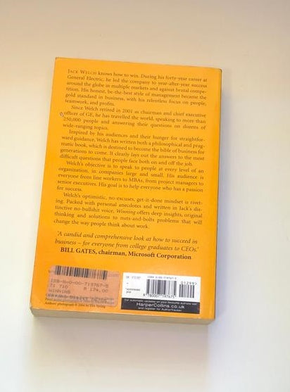 Winning - Jack Welch with Suzy Welch (First edition)