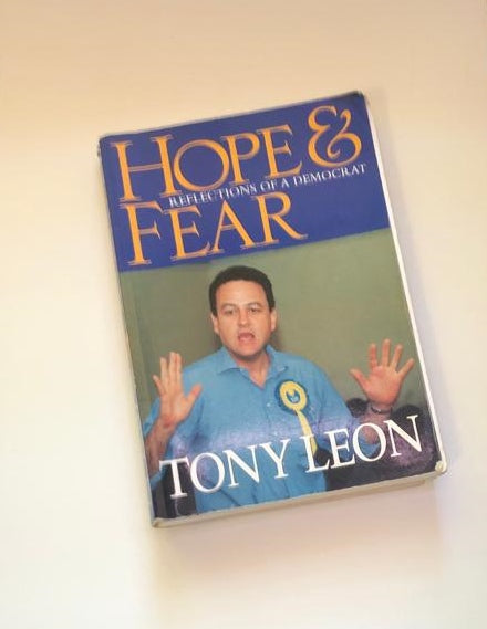 Hope & fear: Reflections of a democrat - Tony Leon