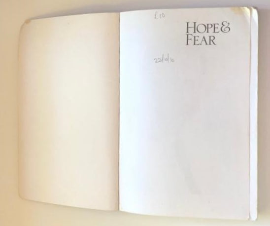 Hope & fear: Reflections of a democrat - Tony Leon
