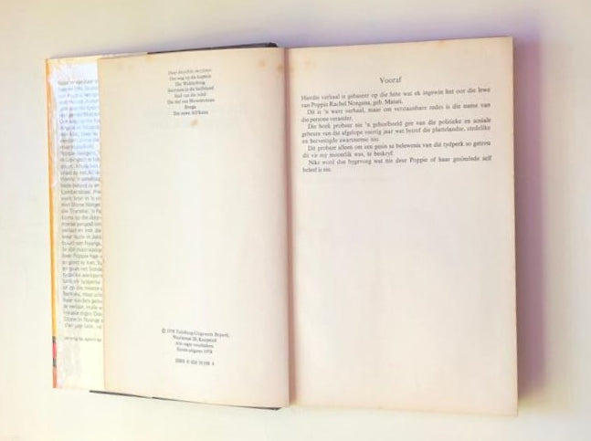 Die swerfjare van Poppie Nongena - Elsa Joubert (First edition)