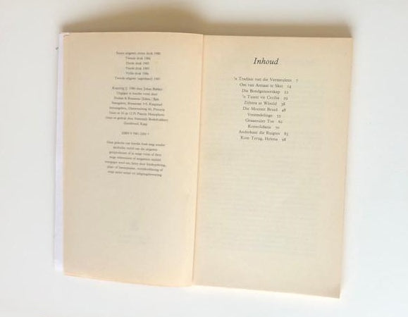 ’n Tradisie van die Vermeulens en ander verhale - Johann Bekker