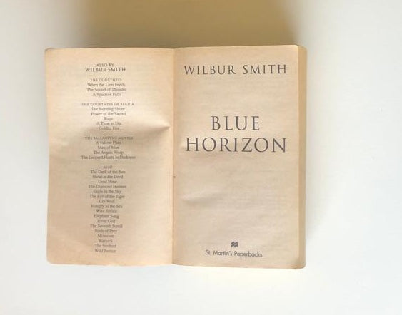 Blue horizon - Wilbur Smith (The Courtneys #11)
