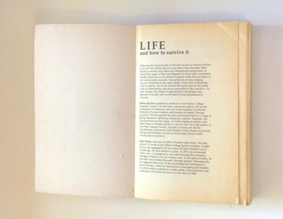 Life and how to survive it - Robin Skynner and John Cleese