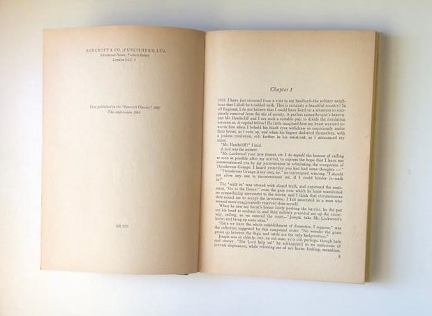 Wuthering heights - Emily Bront­ë