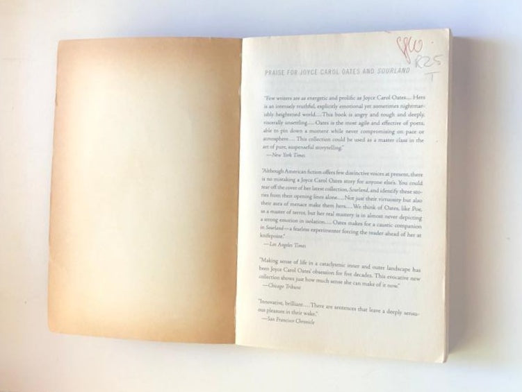 Sourland - Joyce Carol Oates
