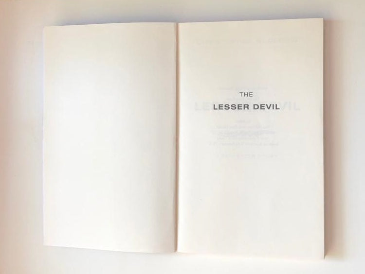The lesser devil - Christopher Ruocchio