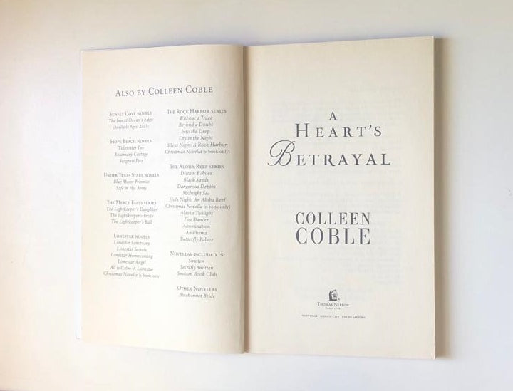 A heart's betrayal - Colleen Coble