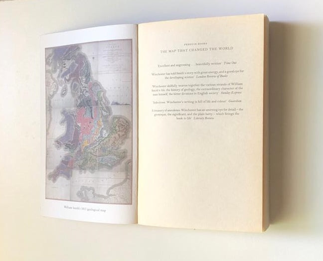 The map that changed the world - Simon Winchester