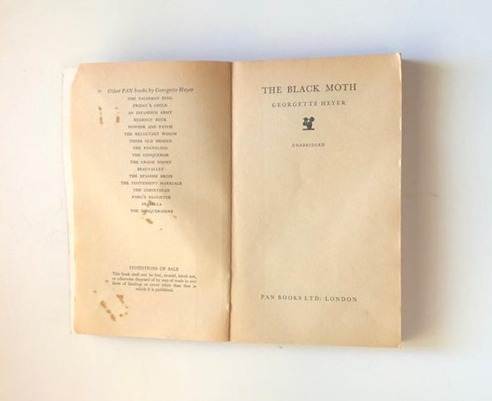 The black moth - Georgette Heyer