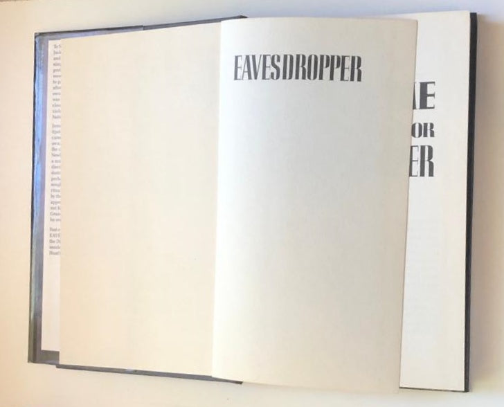 Eavesdropper - John Francome and James MacGregor (First edition)