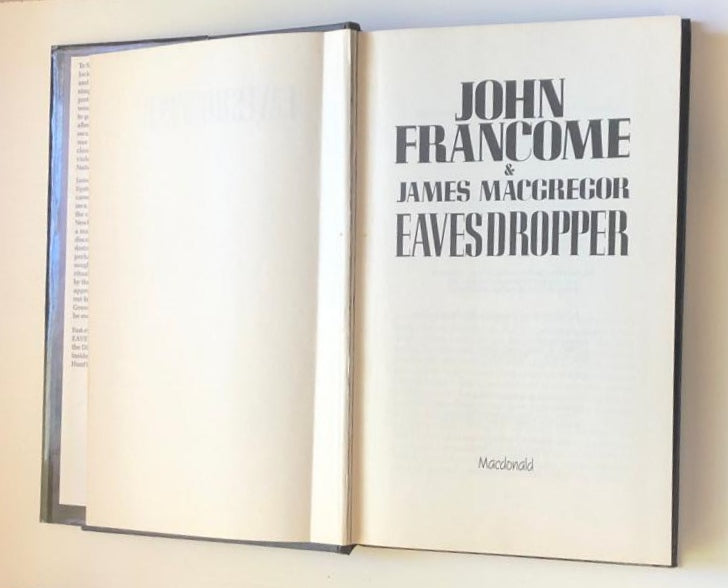 Eavesdropper - John Francome and James MacGregor (First edition)