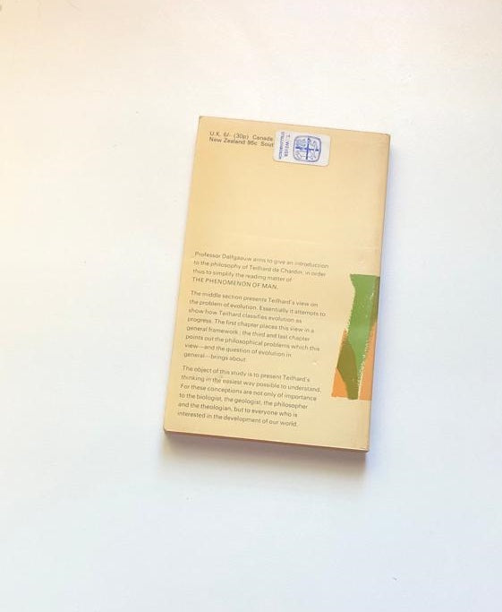 Evolution: The theory of Teilhard de Chardin - Bernard Delfgaauw