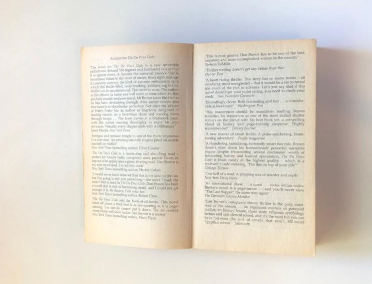The Da Vinci code - Dan Brown