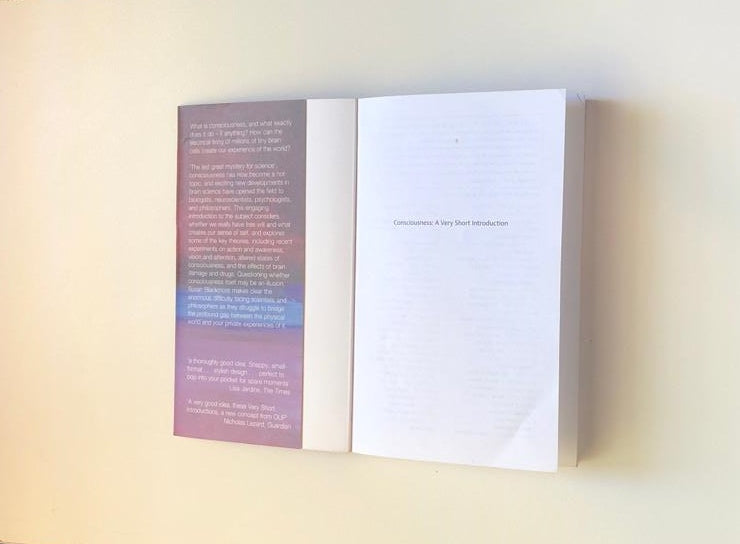 Consciousness: A very short introduction - Susan Blackmore