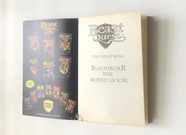 Bloodboar the buried doom - Adam Blade (Beast Quest #48; The Pirate King Series)