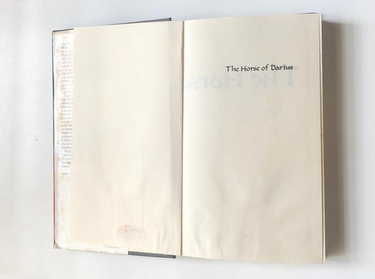 The horse of Darius - Justin Cartwright (First edition)