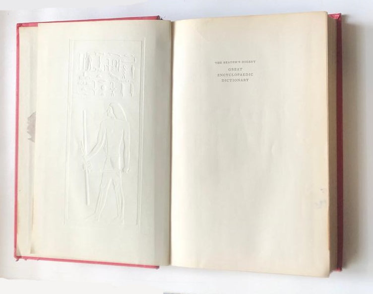 The Reader's Digest Great Encyclopaedic Dictionary  (Two books: A-L: Volume 1 / M-Z: Volume 2)
