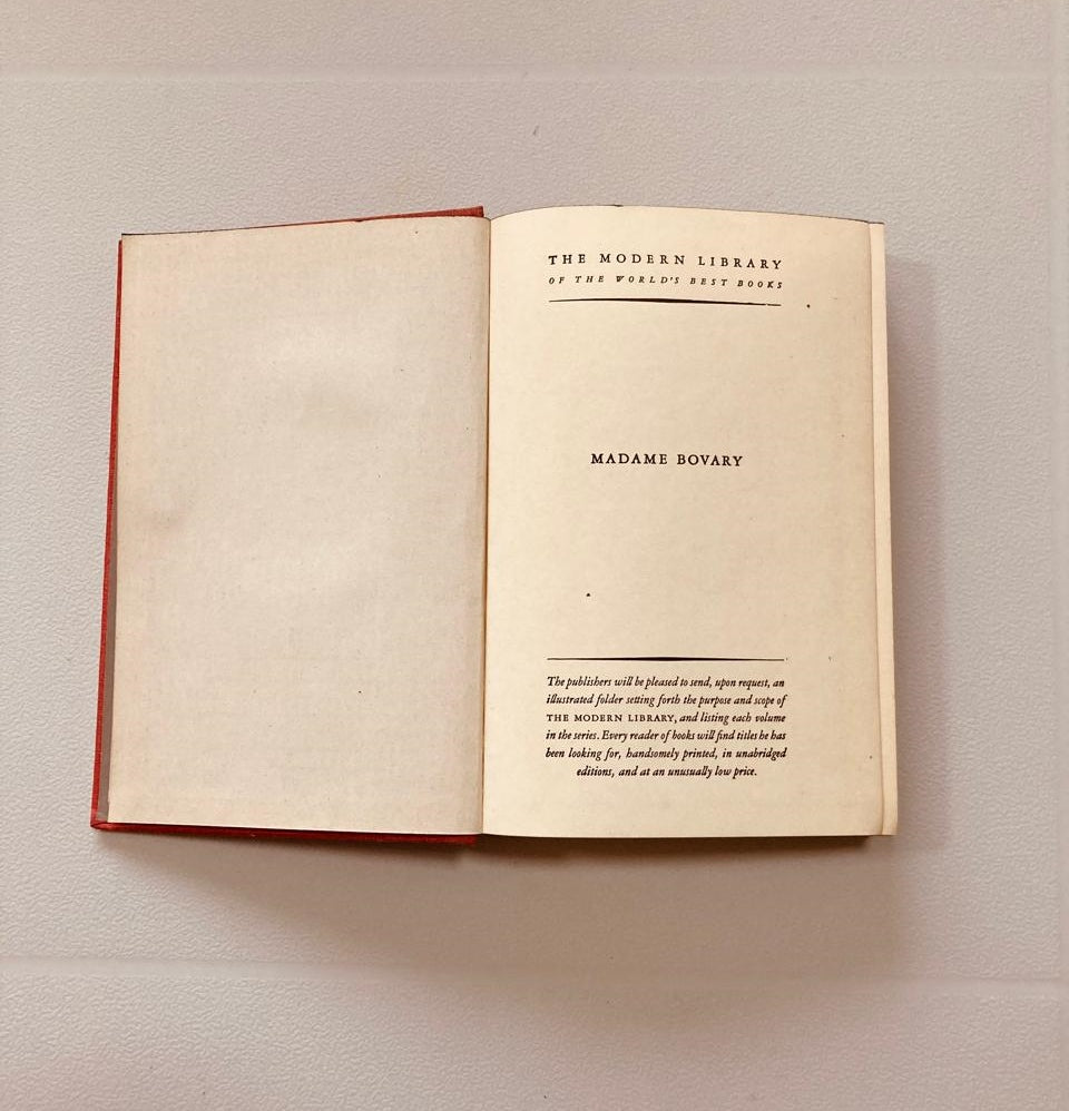 Madame Bovary - Gustave Flaubert