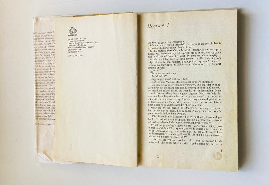 Klein kring van die liefde - Ela Spence (First edition)
