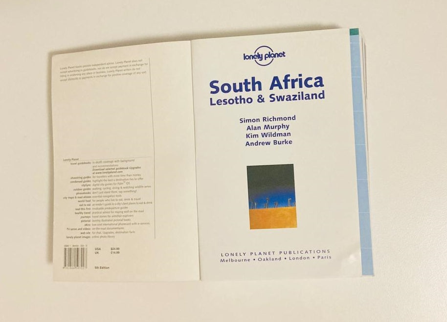 Lonely planet: South Africa, Lesotho & Swaziland
