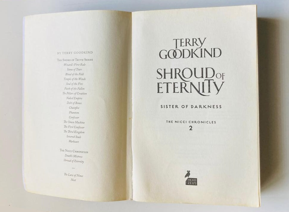 Shroud of eternity: Sister of darkness - Terry Goodkind (The Nicci Chronicles #2)
