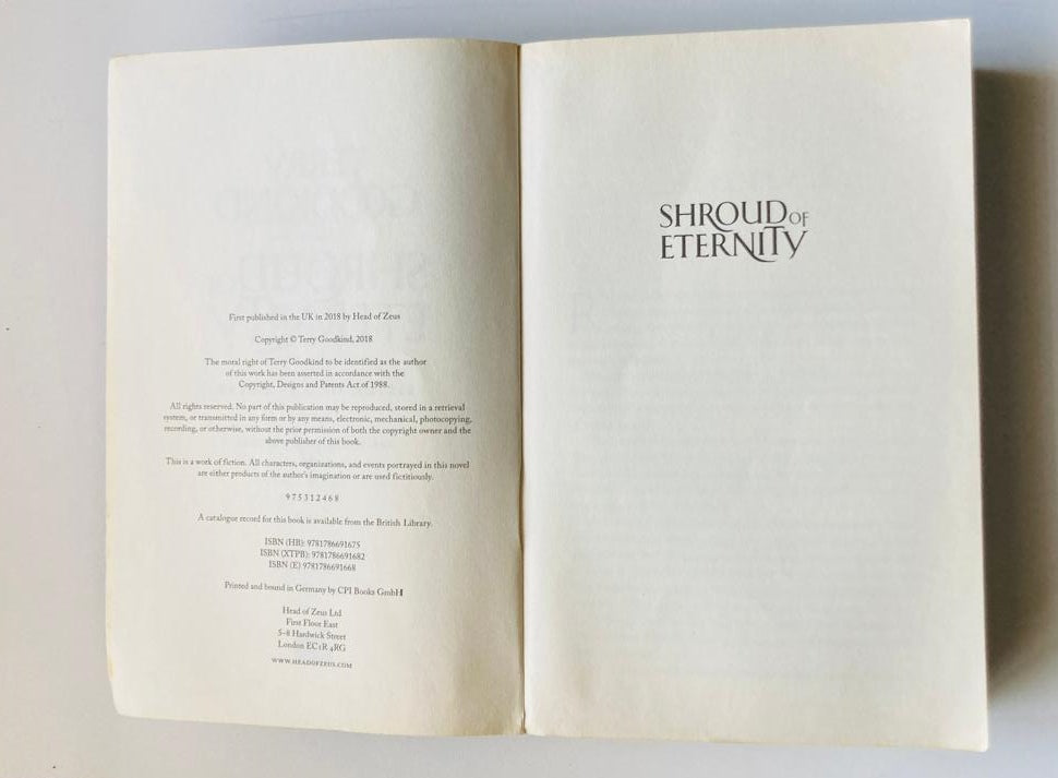 Shroud of eternity: Sister of darkness - Terry Goodkind (The Nicci Chronicles #2)
