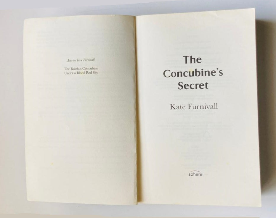 The concubine secret - Kate Furnivall (The Russian Concubine #2)