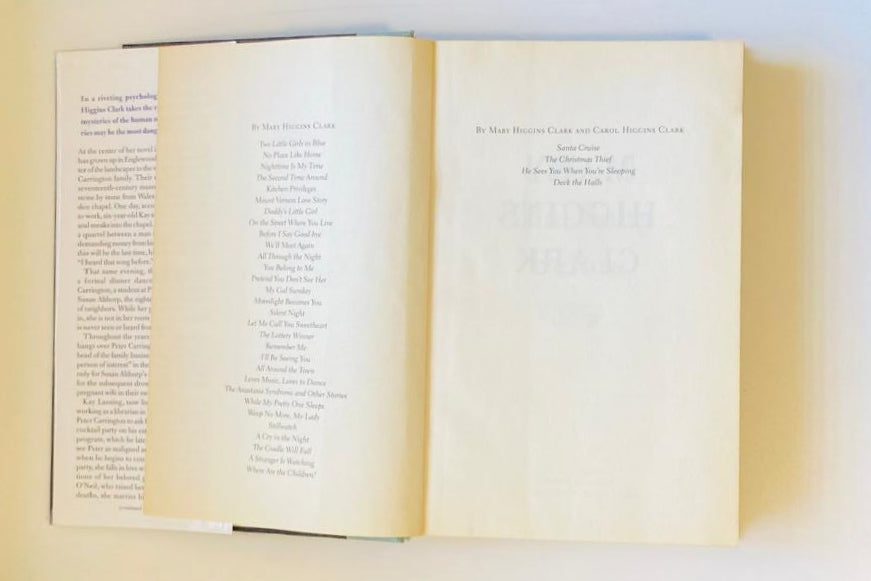 I heard that song before - Mary Higgins Clark (First edition)