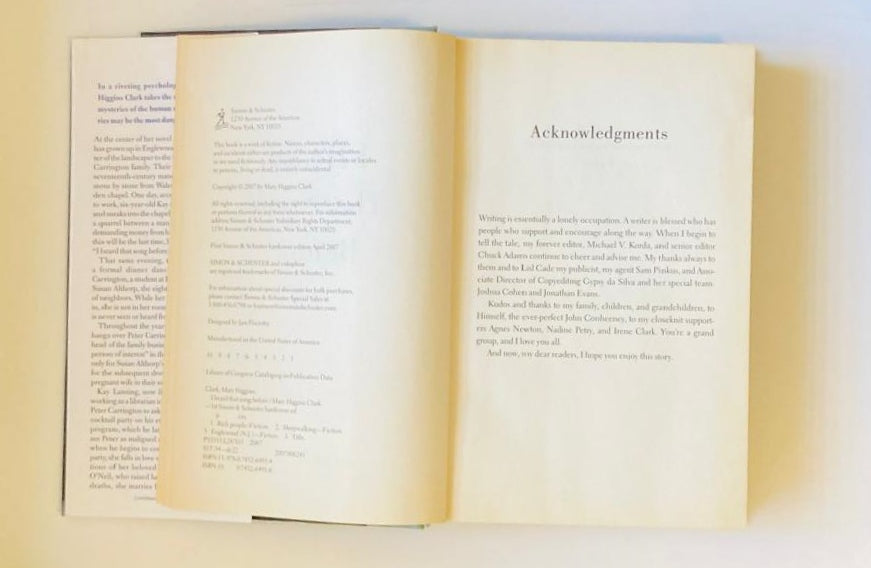 I heard that song before - Mary Higgins Clark (First edition)