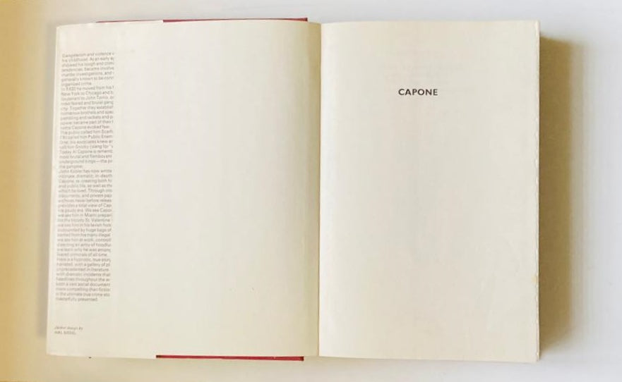 Capone: The life and world of Al Capone - John Kobler