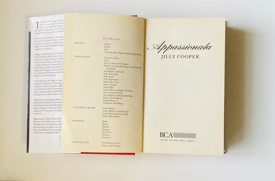 Appassionata - Jilly Cooper (Rutshire Chronicles #5)