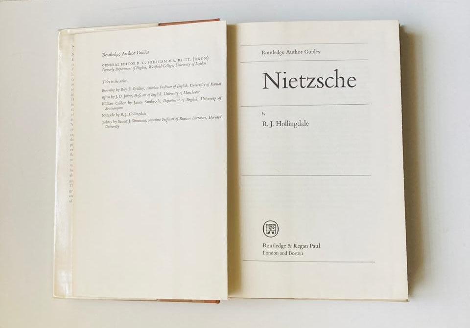Nietzsche - R.J. Hollingdale