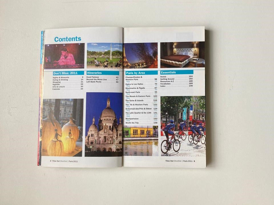 Paris 2011 - TIme Out Shortlist
