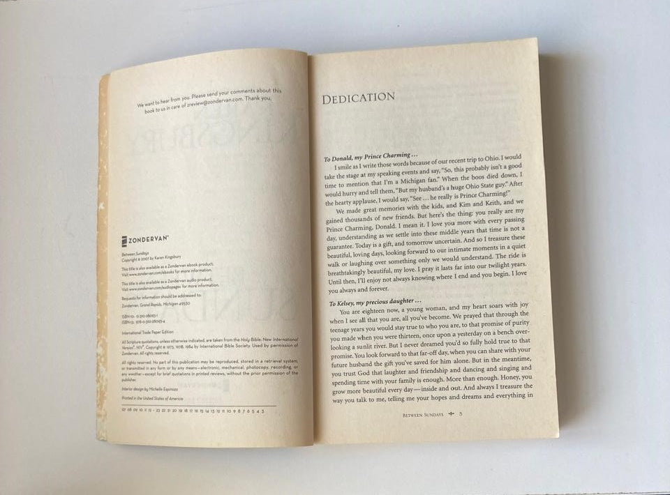 Between Sundays - Karen Kingsbury