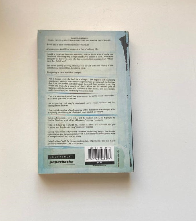 The house gun - Nadine Gordimer
