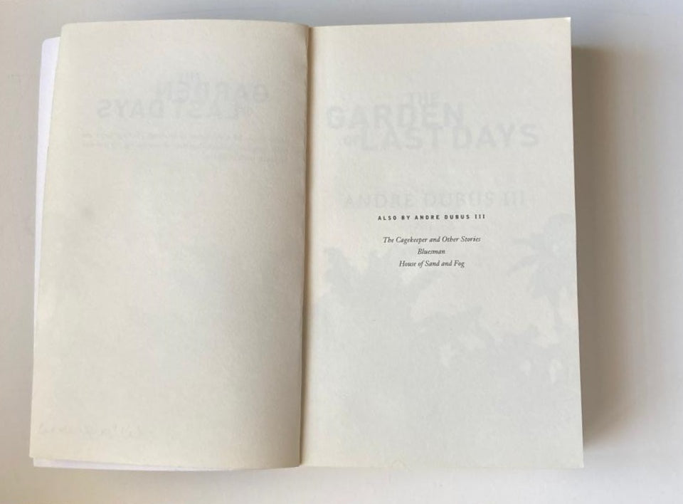 The garden of last days - Andre Dubus III