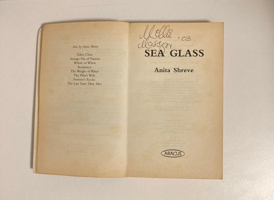 Sea glass - Anita Shreve (Fortune's Rocks #2)