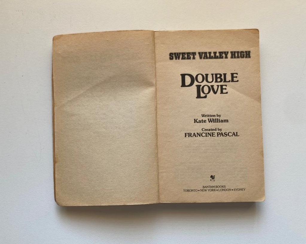 Double love - Francine Pascal (Sweet Valley High #1)