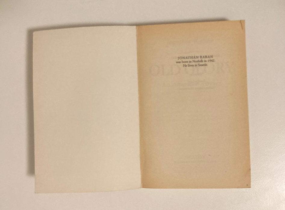 Old glory: An American voyage - Jonathan Raban